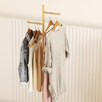 ハンガーラック 多段式 段違い コートハンガー 衣類収納 大容量 省スペース 洋服掛け スタンド式 おしゃれ モダン 一人暮らし 寝室 インテリア