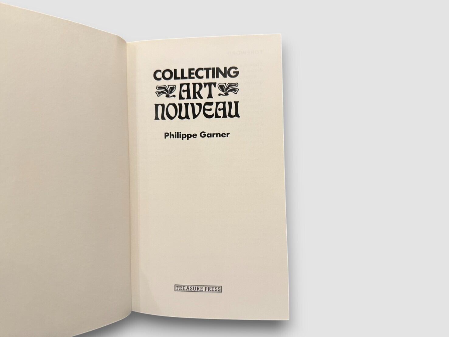 ISYM/SF163】【REPRINT】Collecting Art Nouveau(1989) /Philippe