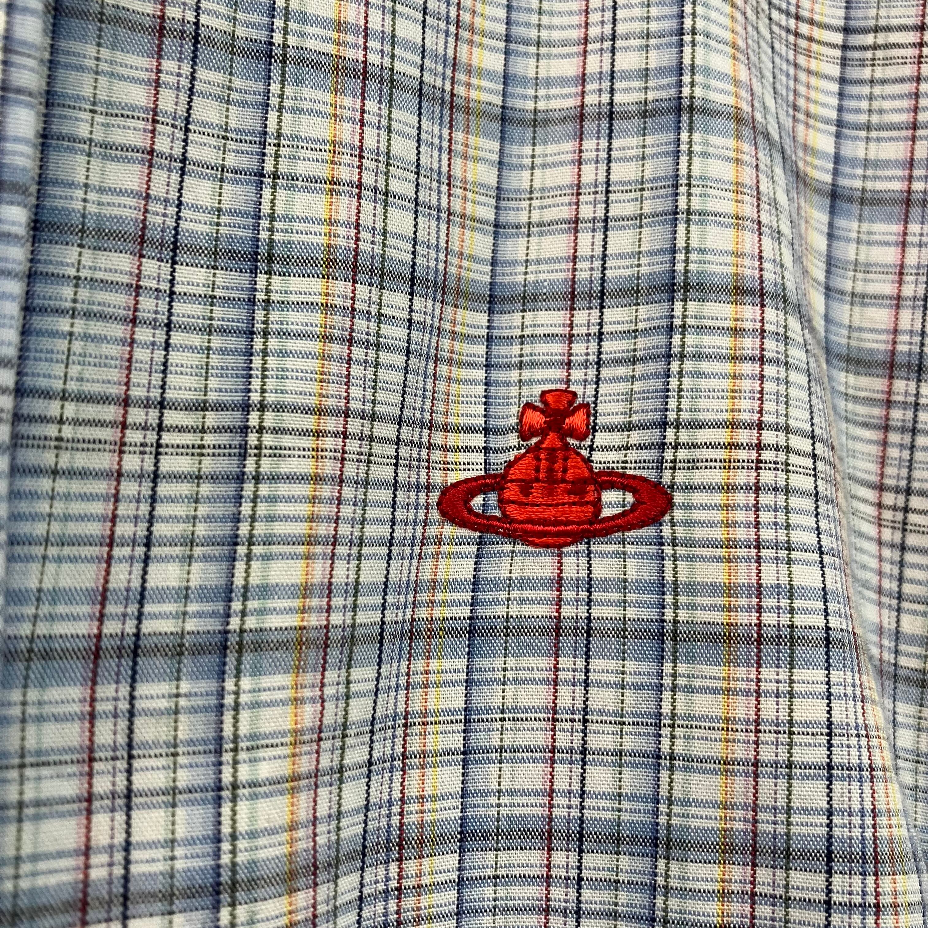 Vivienne Westwood チェック ボタンダウンシャツ ヴィヴィアンウエスト 