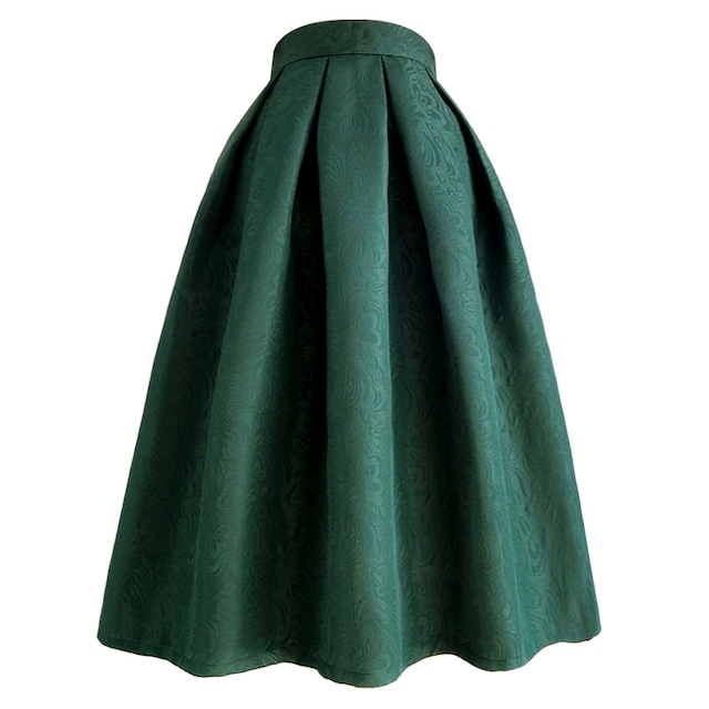 グリーンレトロスカート SU584