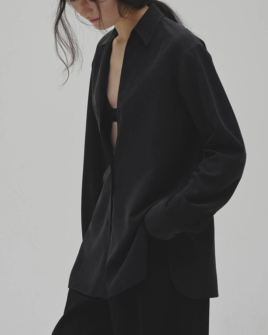TODAYFUL(トゥデイフル) Silky Skipper Shirts | サウスオレンジ