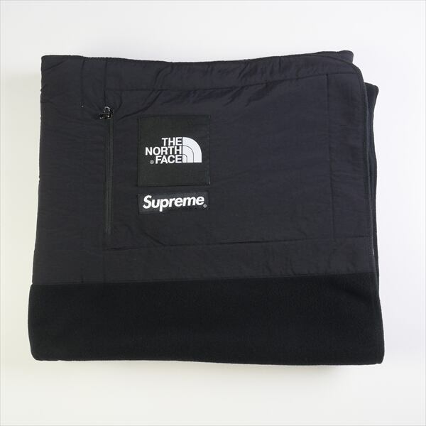 supreme ブランケット 黒インテリア/住まい/日用品 - 毛布