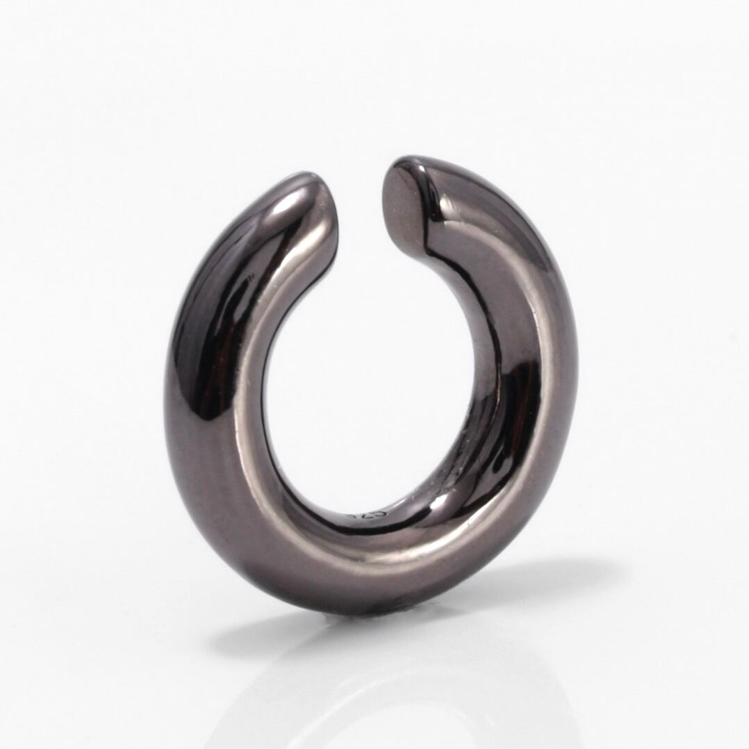 round ear cuff 03/black