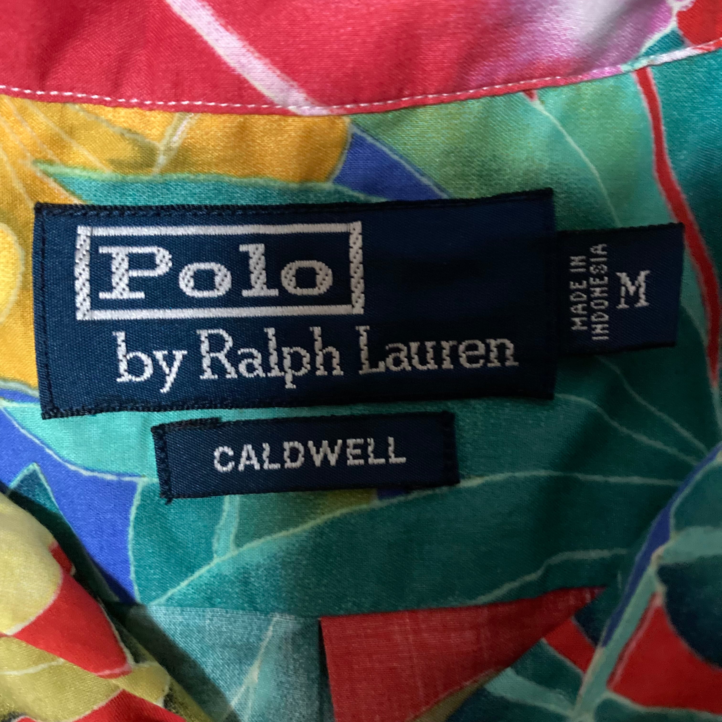 90s Polo Ralph Lauren Open Color shirt Viscose CALDWELL “Hawaiian