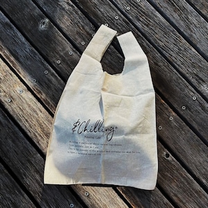 アンドチリング(&Chilling) ナチュラルコットンマルシェバッグ