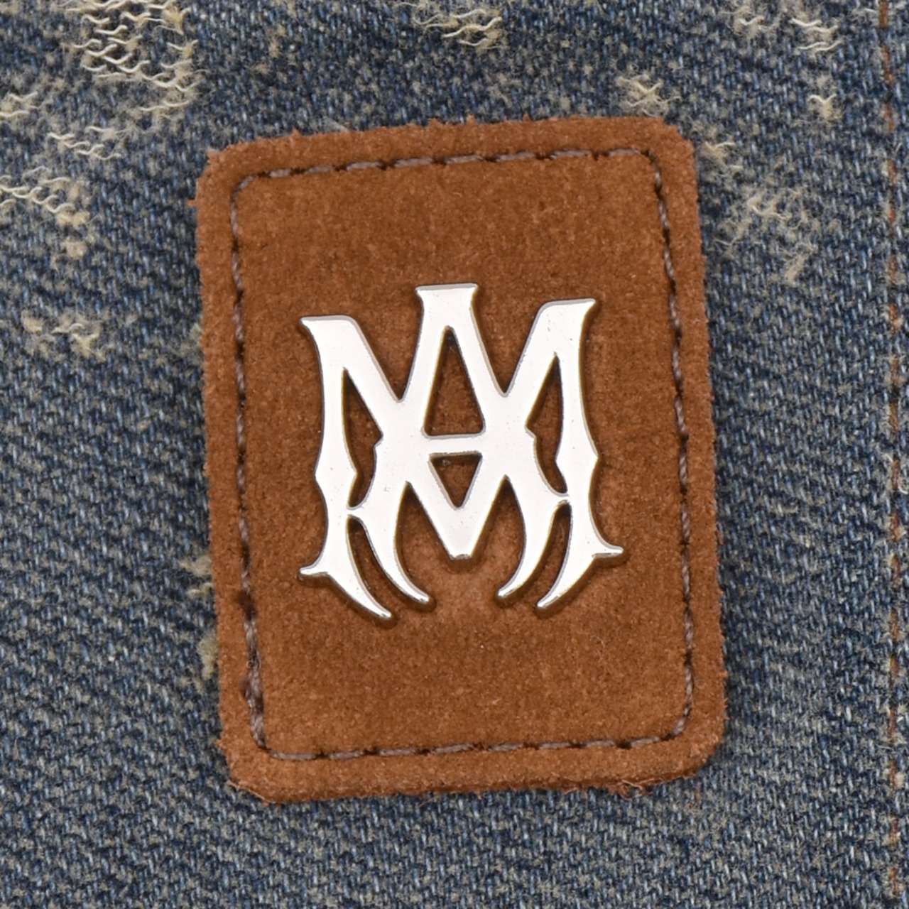 【AMIRI】FADED BANDANA DENIM SHIRT - 10