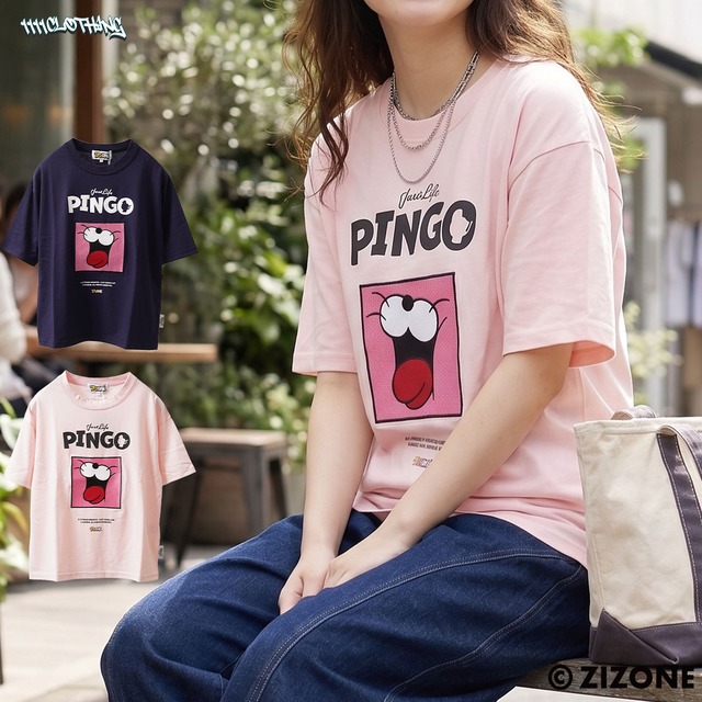 ◆ZIZONE Pingo Face Tee◆gt-zi6285