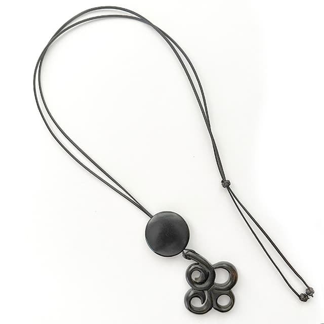 N-259 よつ葉と円のペンダント | Bijoux Kei