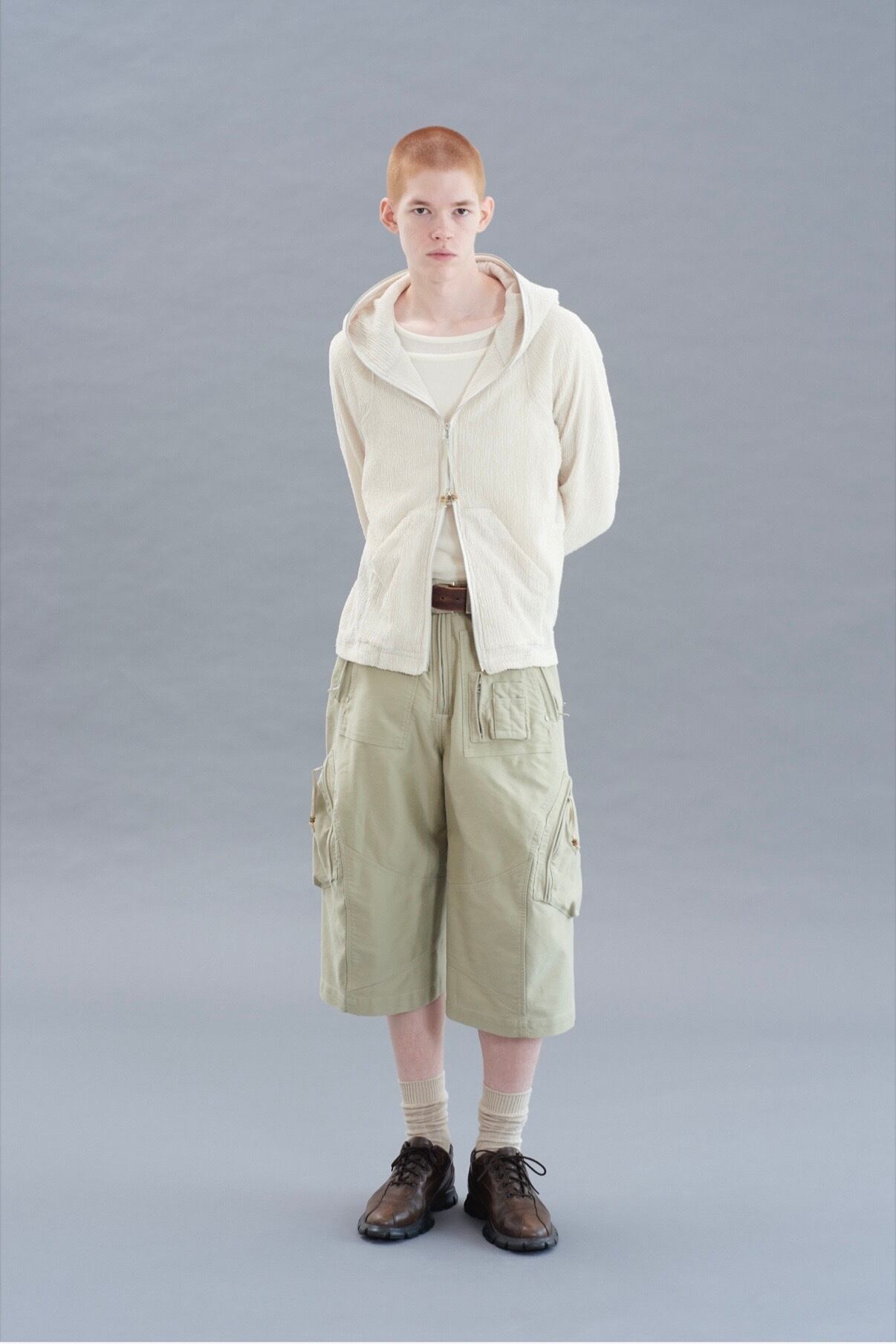 トップス NVRFRGT FULL ZIP UP HOODIE FULL ZIP UP HOODIE(1 WHITE): NVRFRGT: MENS｜CONZ ONLINE STORE