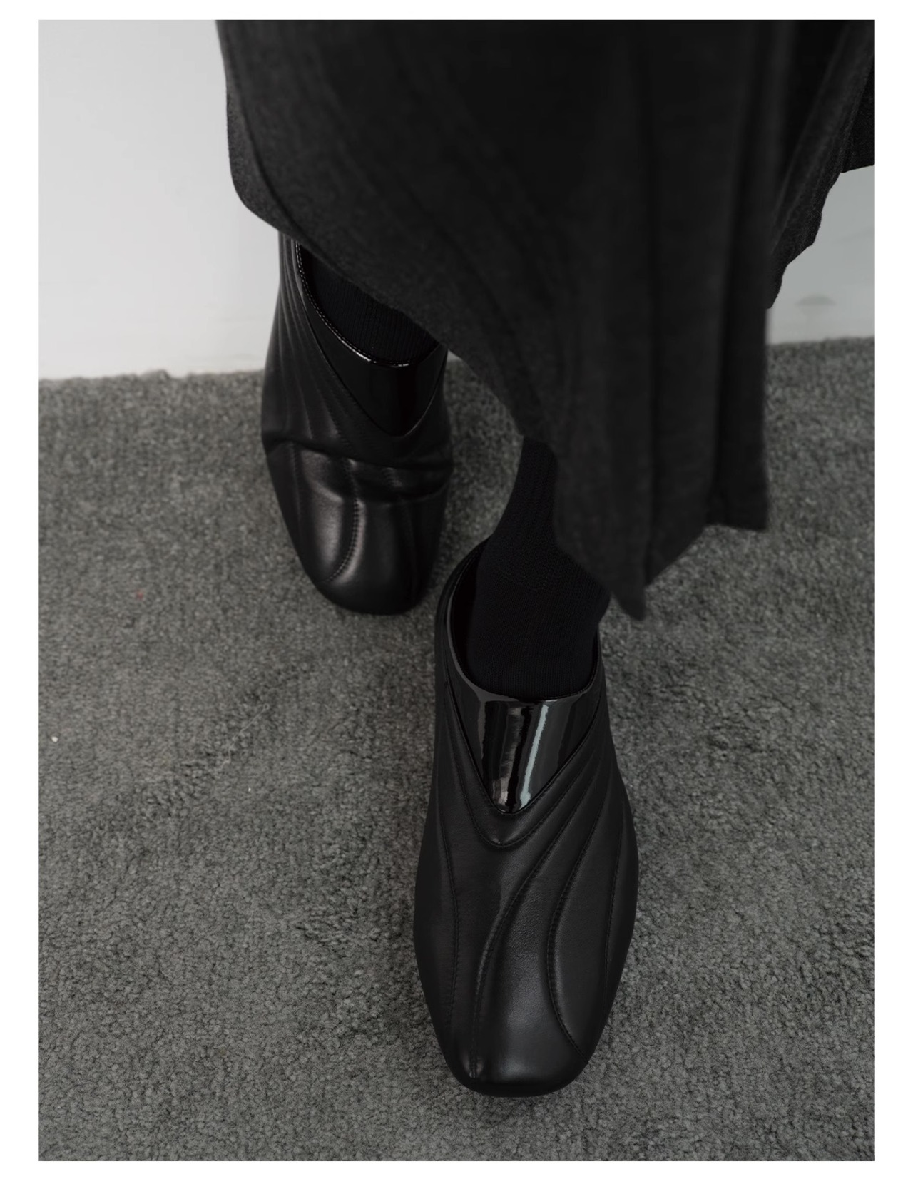 JCAESAR STUDIO Soft Leather Split Shoes