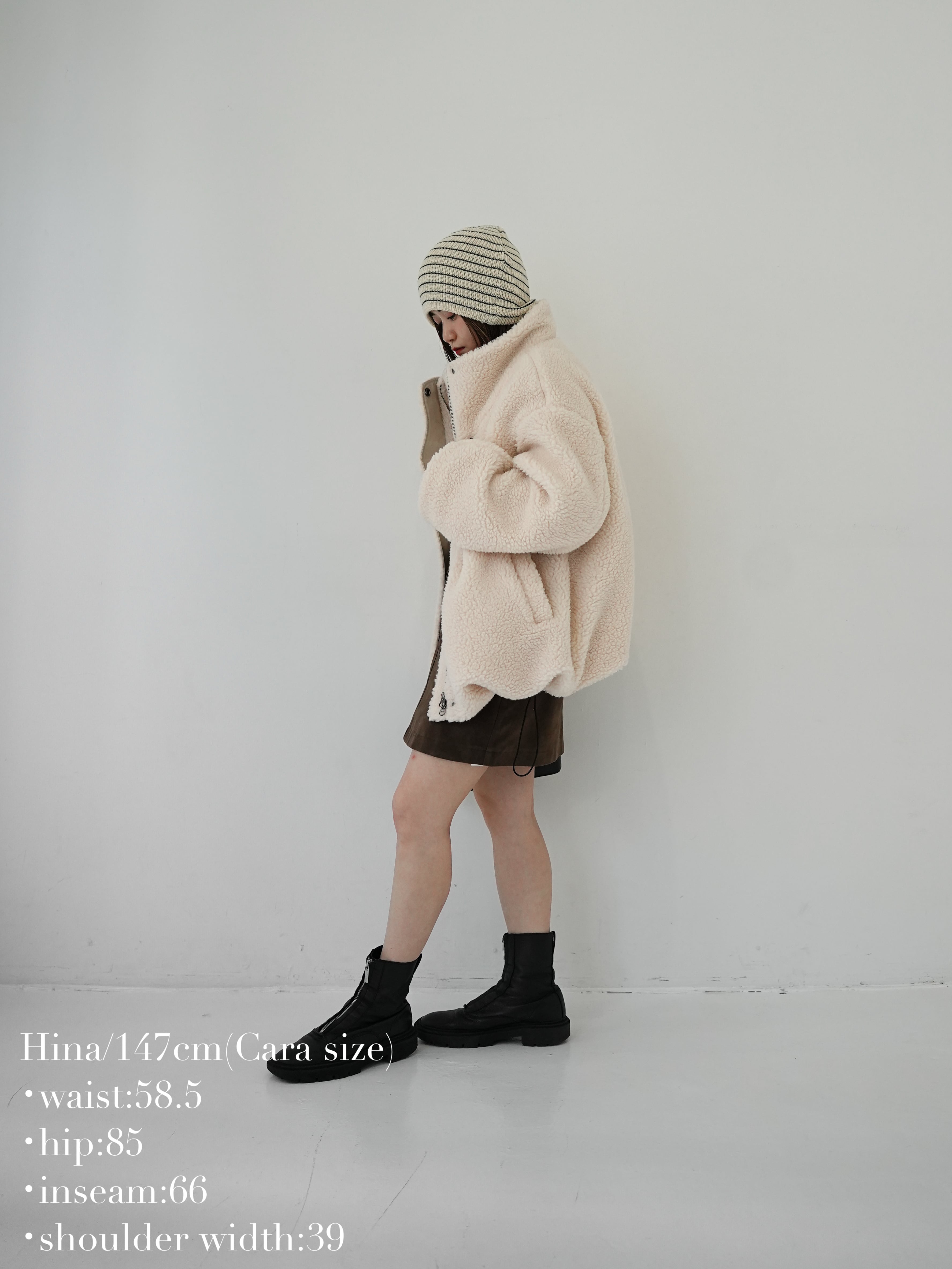 JAPAN MADE】ballonn boa coat | Katrin TOKYO