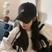 【日本倉庫即納】 キャップ 英字ロゴ 小顔 レディース韓国