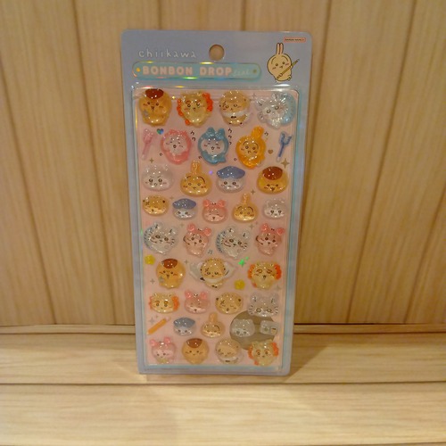 ボンボンドロップシール BONBON DROP ちいかわ　みんなポーズ