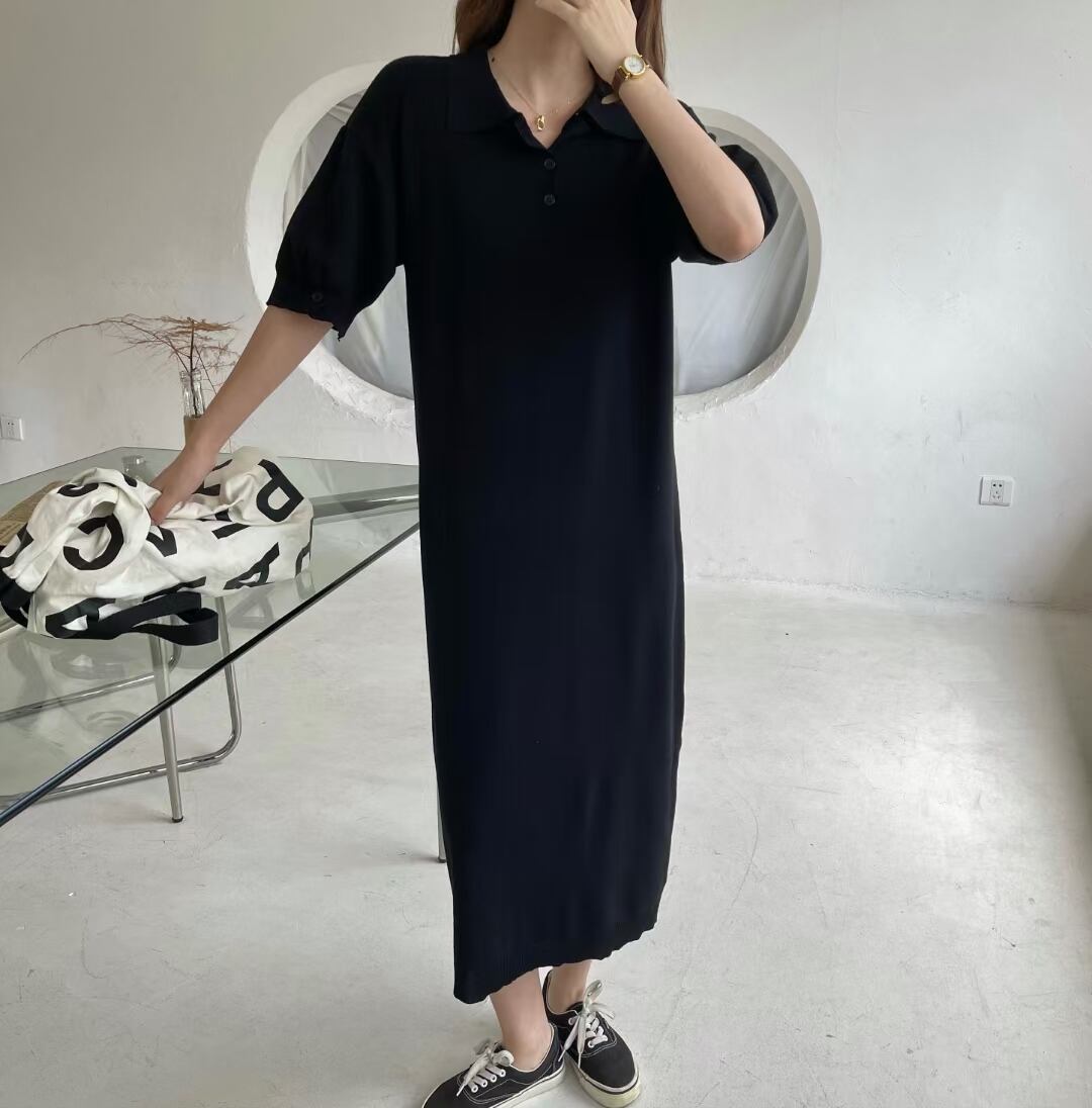 ポロシャツ風ワンピース　AJ1050-6616