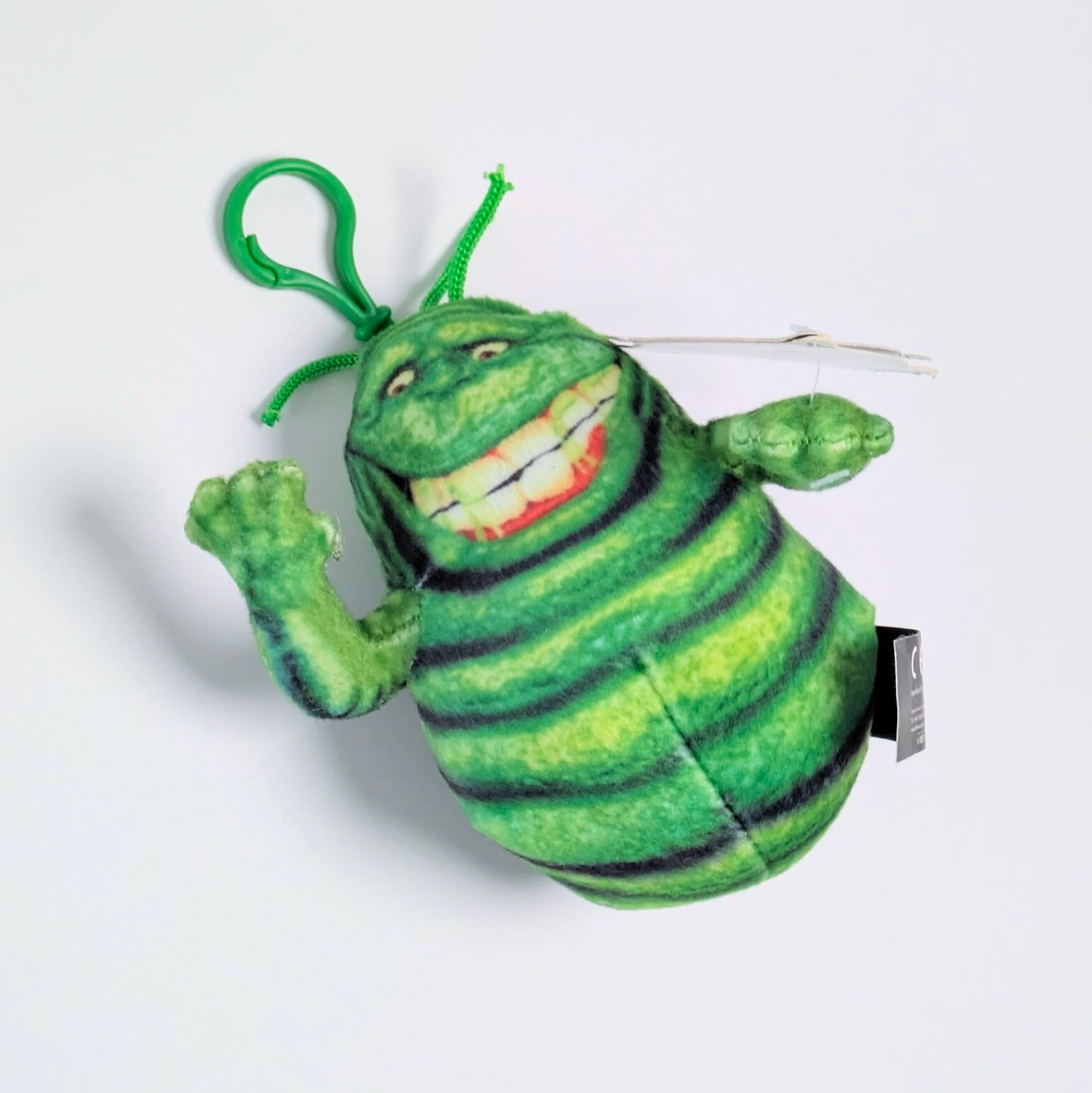 【 Ghostbusters ( ゴーストバスターズ )2016 】 スライマー( slimer )プラッシュキーホルダー / マスコット / ぬいぐるみキーホルダー 〚アメリカン雑貨 アメトイ〛