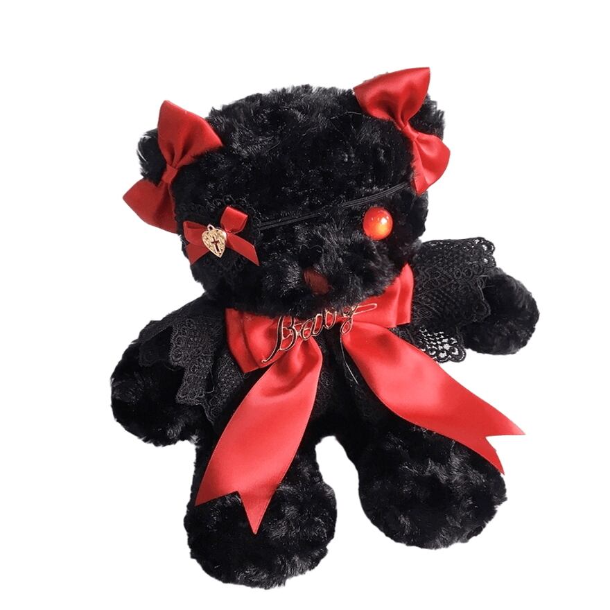 美品グルーミー ぬいぐるみ 地雷系 ゴスロリ グルーミー ベアセット