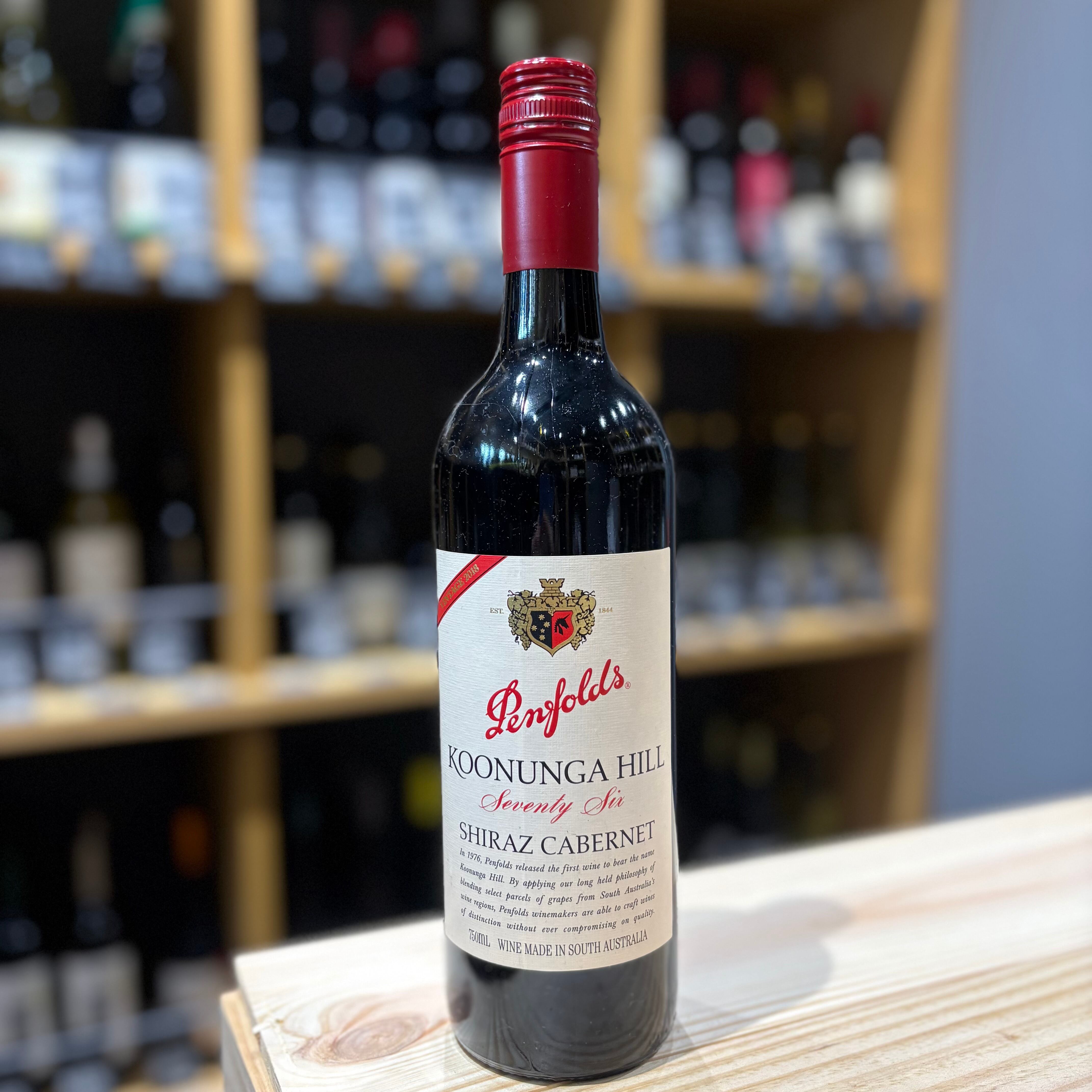 【クヌンガヒル76】SHIRAZ CABERNET ペンフォールズ 14.5度 750ml