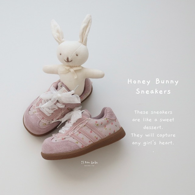 【即納】Honey Bunny Sneakers - pink -