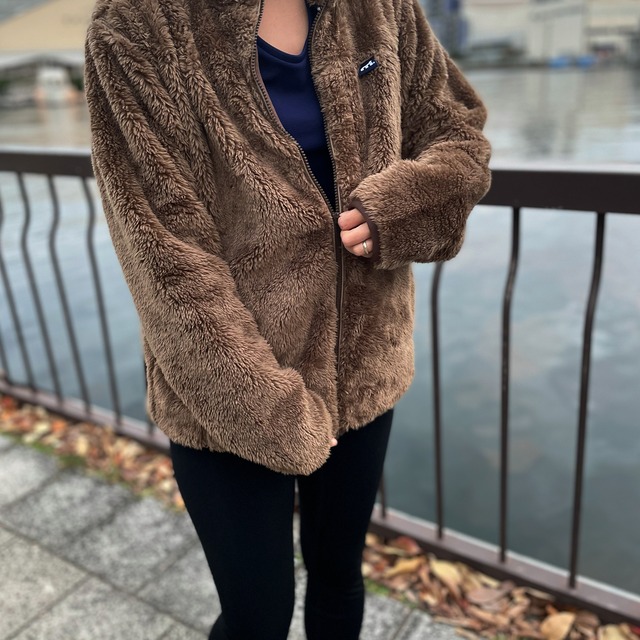 サーモボアブルゾン BROWN