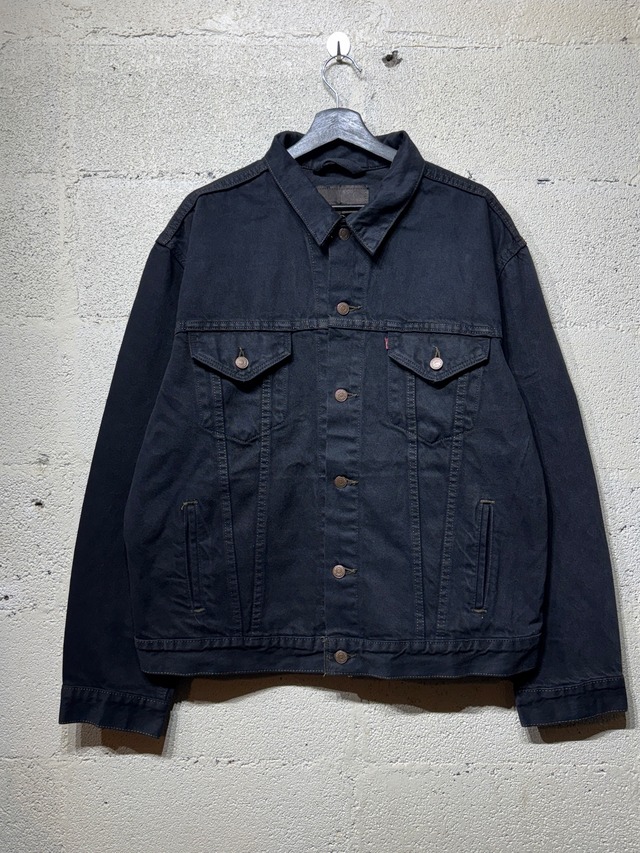 Levis Denim Jacket (Black overdye)「M」