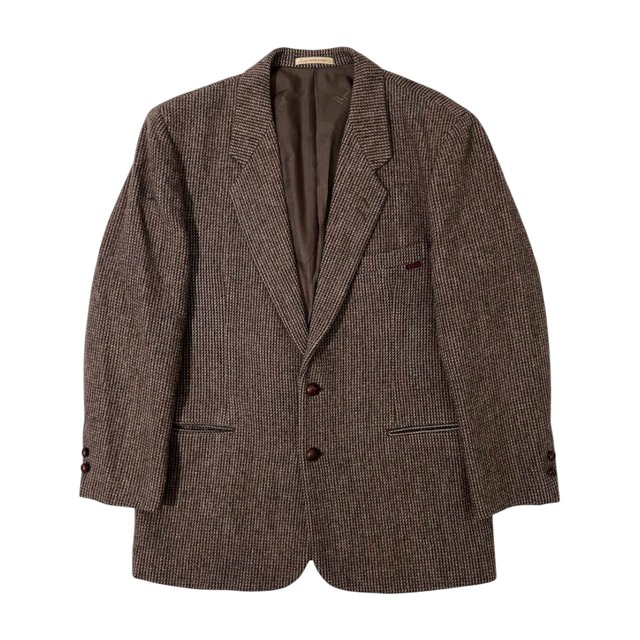 PAPAS パパス × Harris Tweed ハリスツイード ウール テーラード 