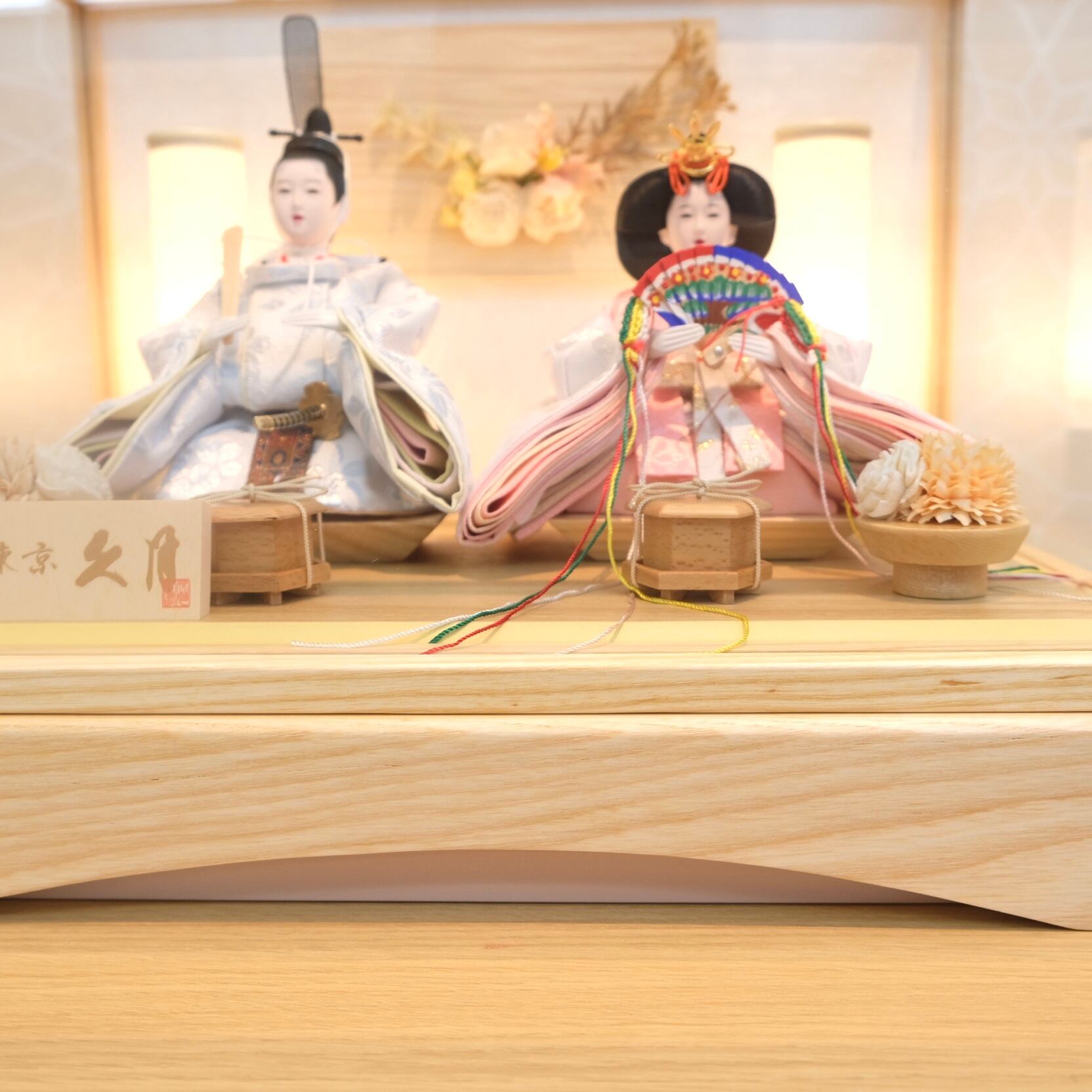 雛人形 久月 ケース飾り｜おしゃれ｜桃の節句｜女の子｜久月正規取扱店