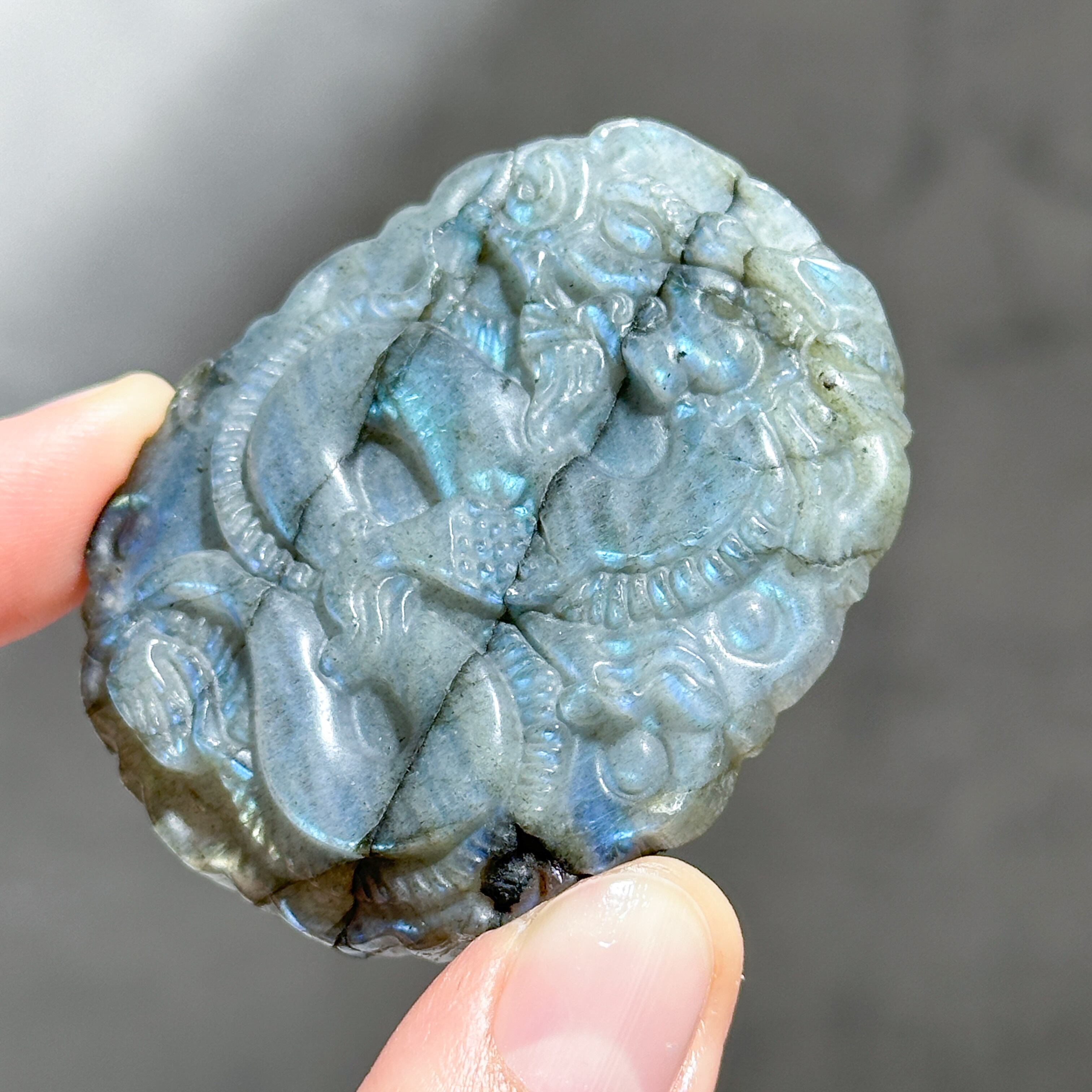 ラブラドライト 龍41◇ Labradorite◇天然石・鉱物・パワーストーン