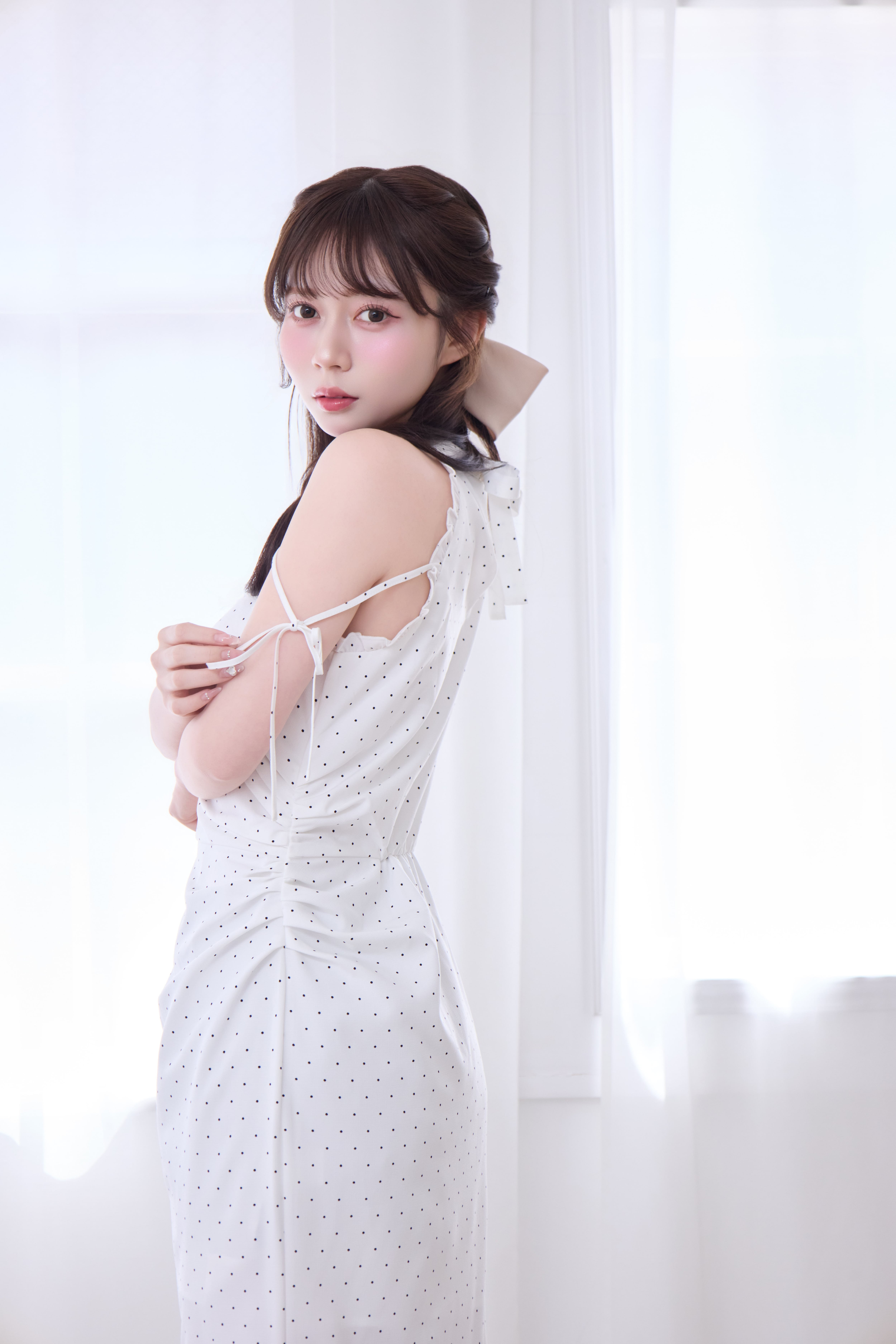 lace docking long onepiece | Désir et Raison
