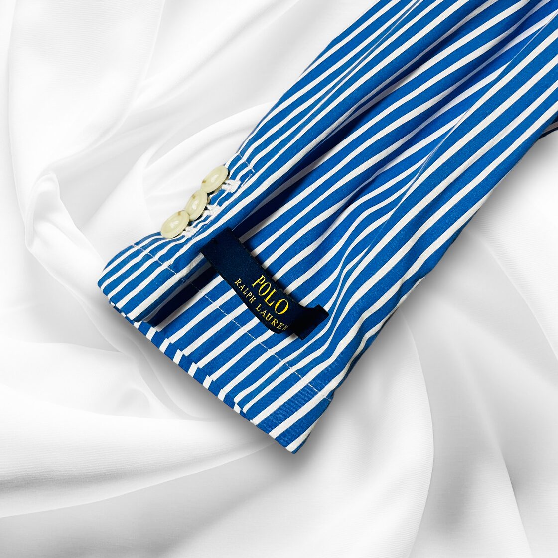polo ralph lauren jacket ポロラルフローレン ブルー ストライプ  