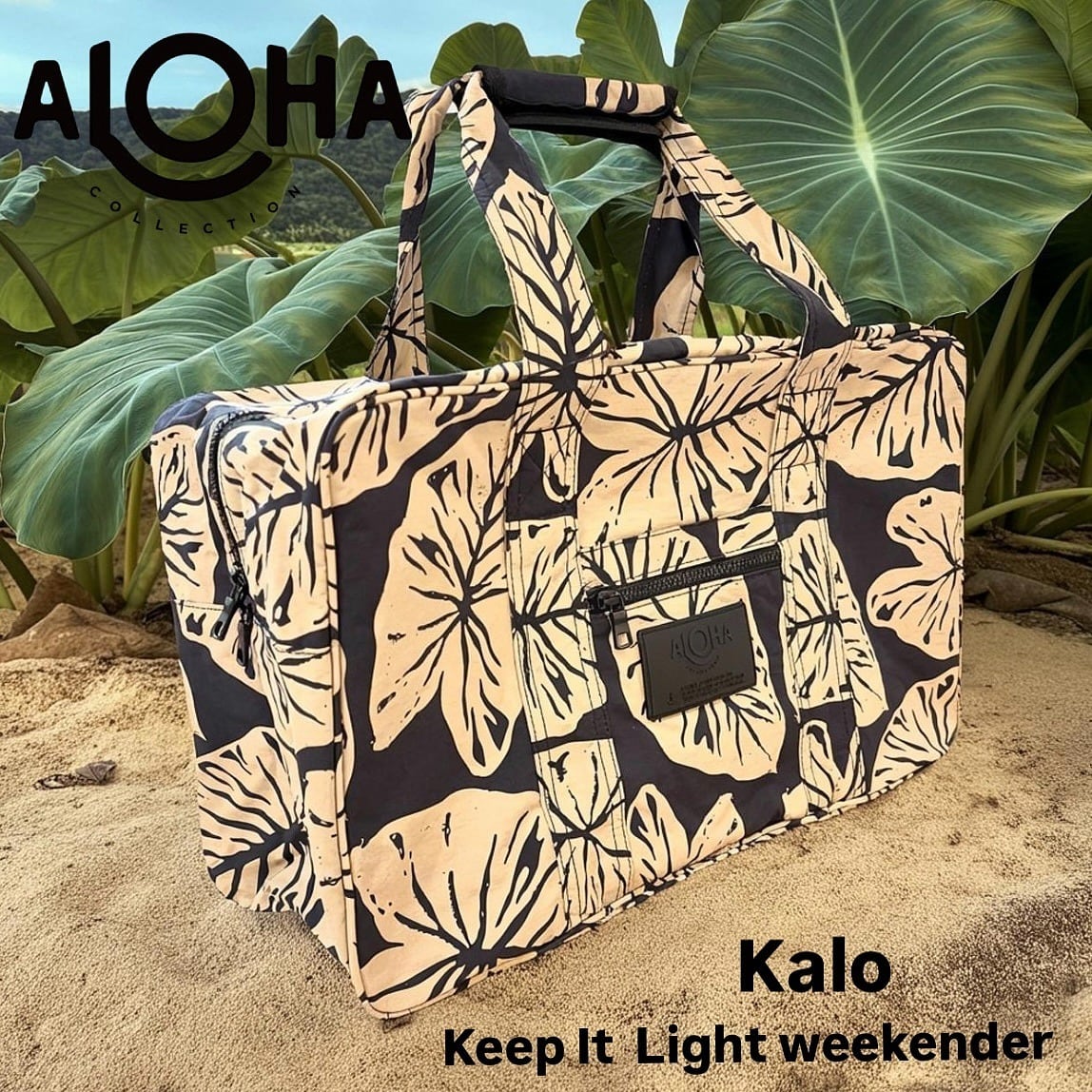 ALOHA COLLECTION】アロハコレクション KEEP IT LIGHT WEEKENDER