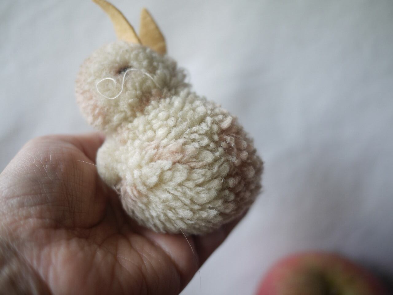 シュタイフ Steiff ポンポンうさぎ Woll-Hase | こりすのパン屋Base店