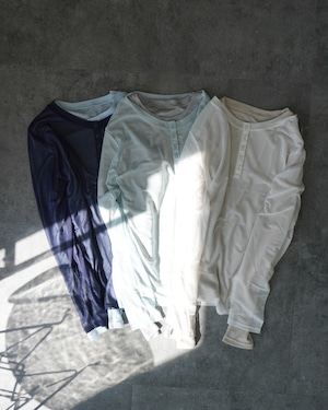 【新作アイテム送料無料】ensemble power net henley neck po