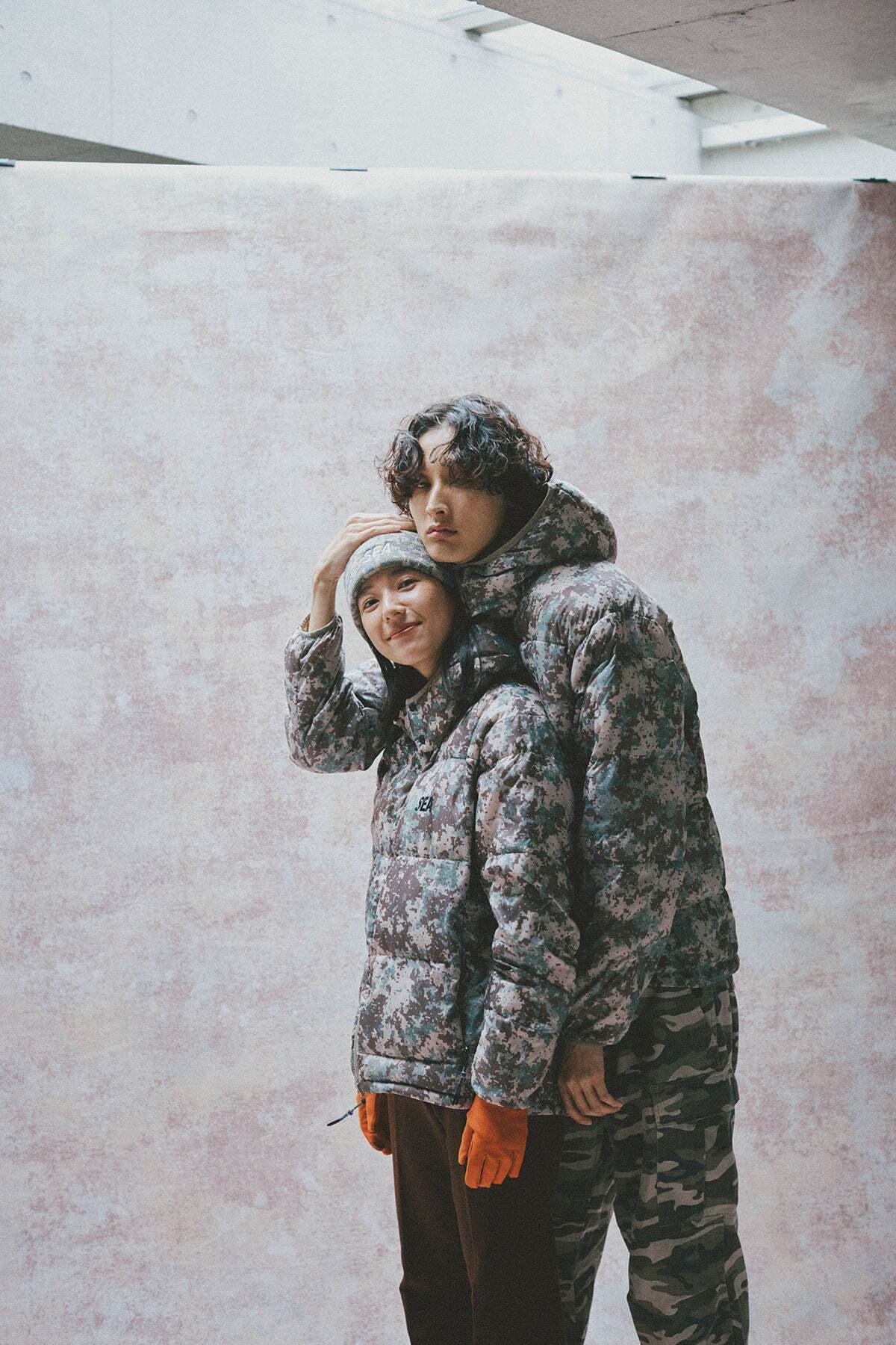 WIND AND SEA ウィンダンシー TAION x WDS HOODED DOWN【BLACK