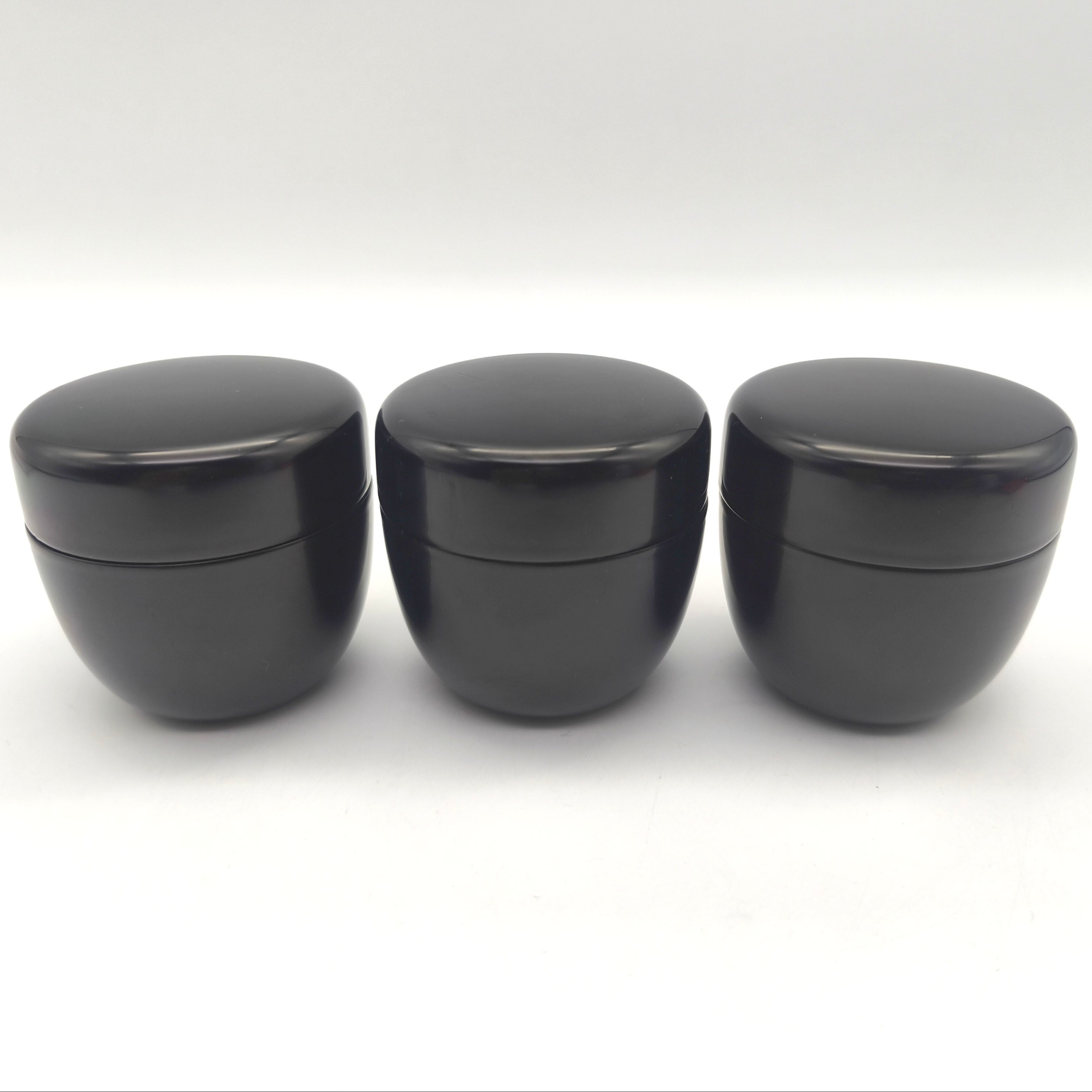 中国古玩・堆朱・堆黒・屈輪・棗・彫刻・茶道具・No.240810-55・梱包