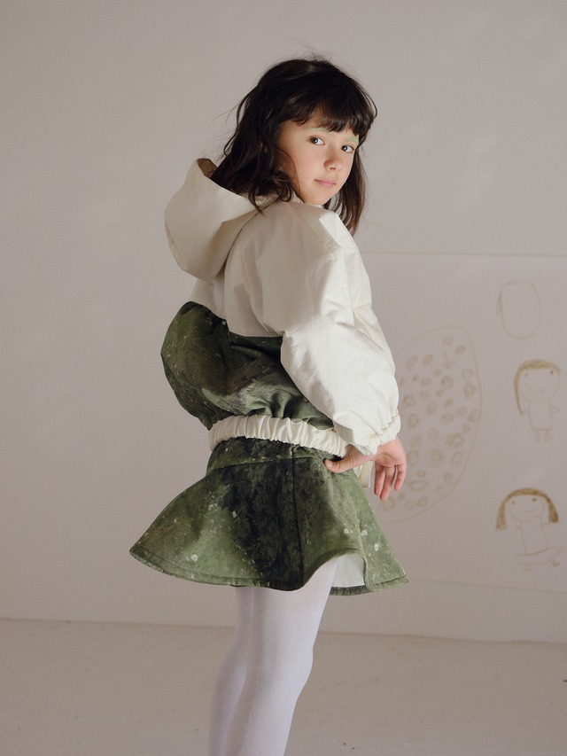 〈 folkmade 26AW 〉 Landscape Padded Blouson / F26AW-021 / M-L / IVORY