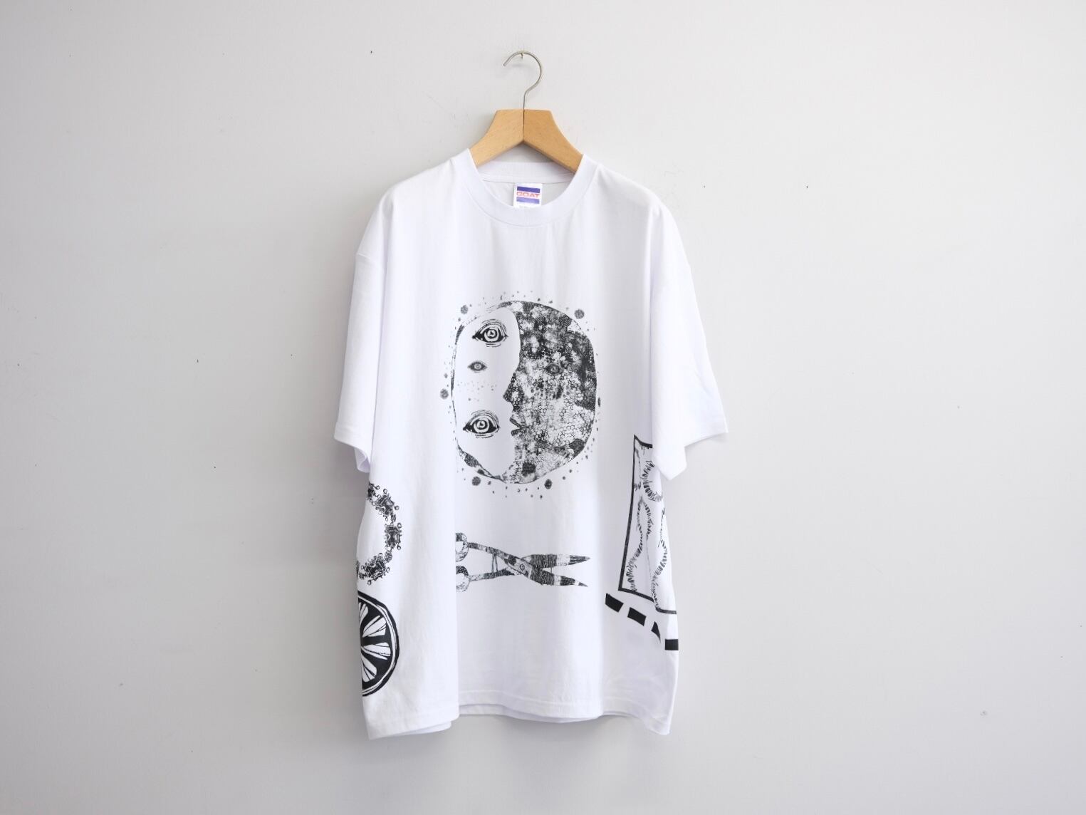 JUN KANEKO”S/S TEE WHITE” | Lapel online store