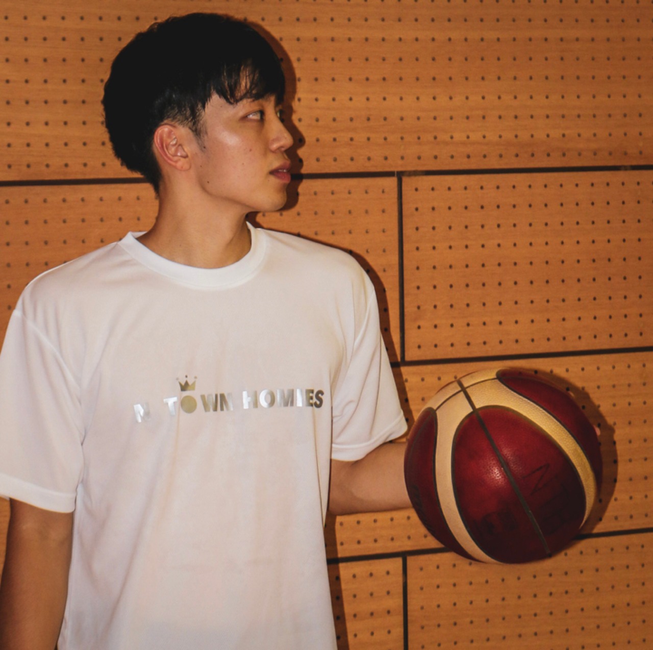 “LOGO Tshirt” colour White×Silver - 3