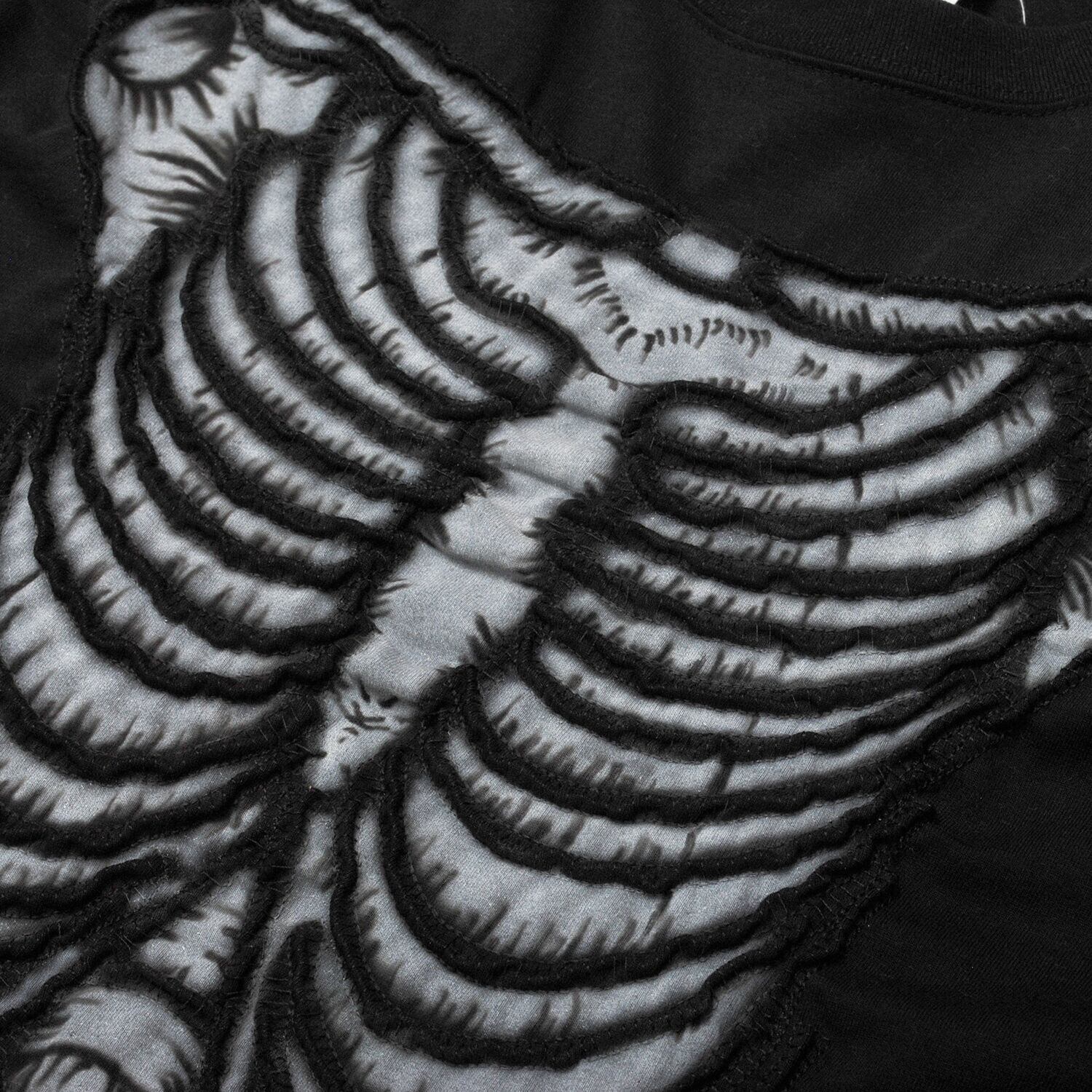 doublet SKULL SHIRRING EMBROIDERY LONG SLEEVE T-SHIRT 22SS34CS215