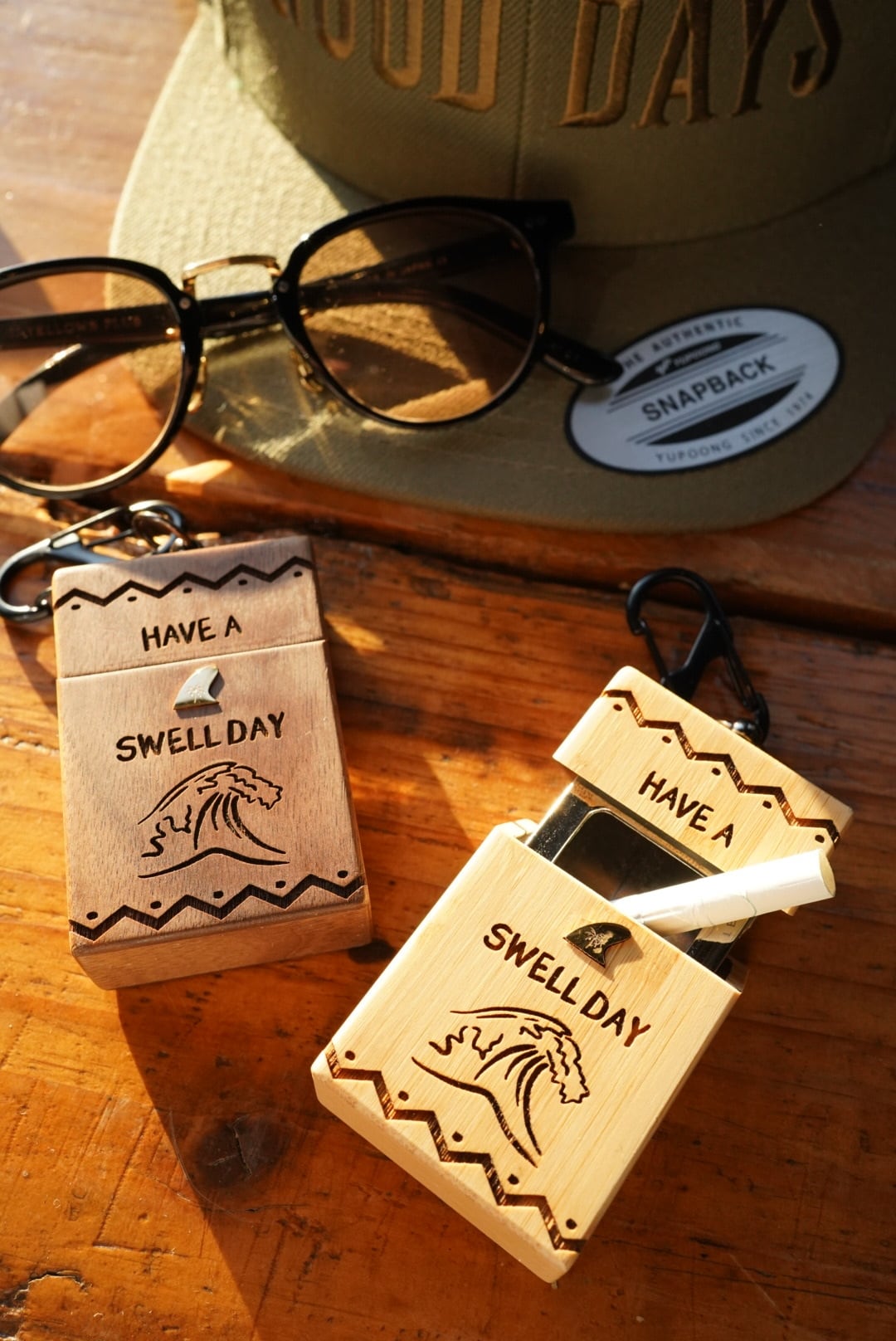 Wood ash tray(木製灰皿) | ALOHA GLASS