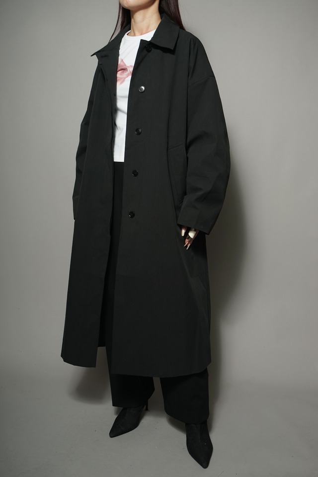 SOUTIEN COLLAR COAT (BLACK) 2403-54-51