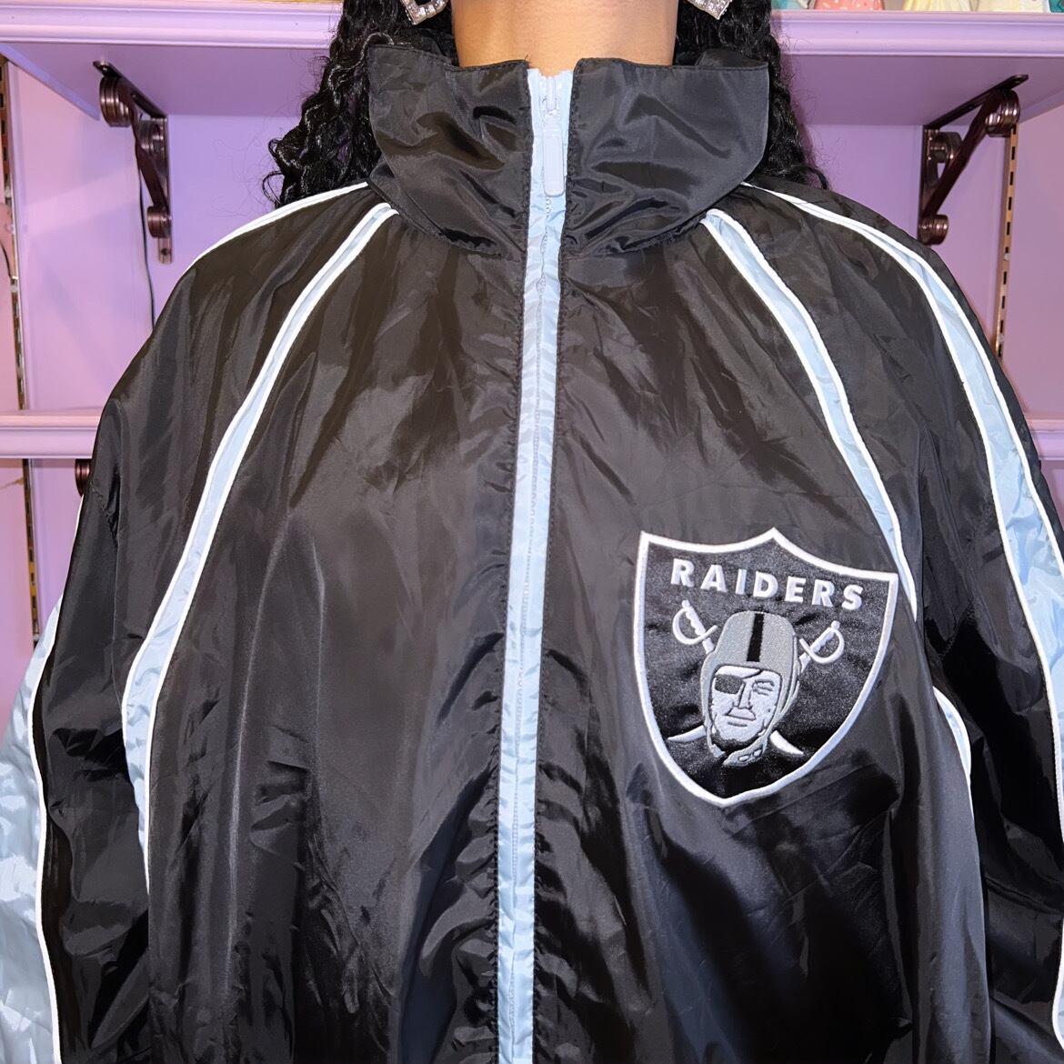 NFL Raiders Design Nylon Jacket