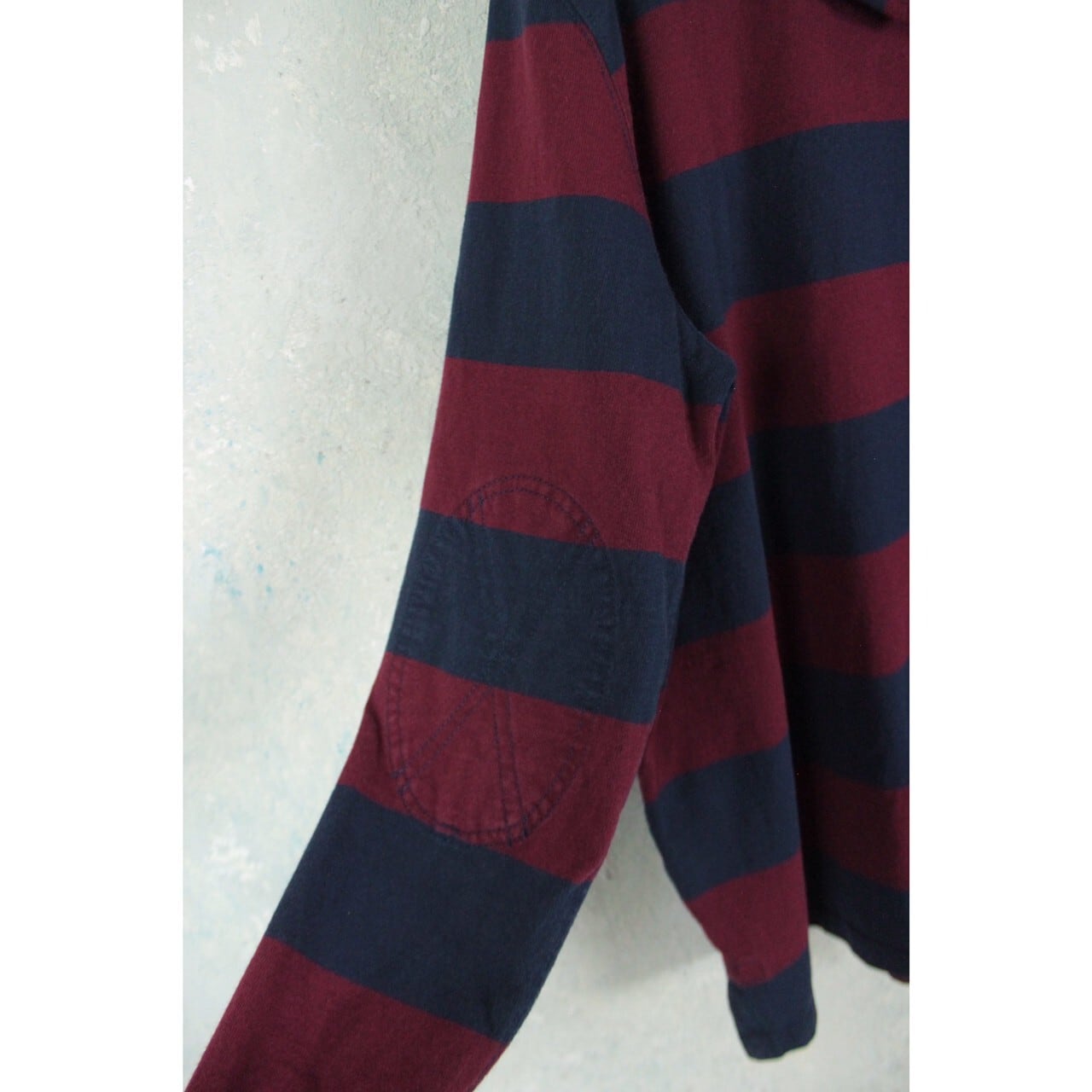 Polo by Ralph Lauren フーデッド ボーダー柄 ラガーシャツ 【FF-2885