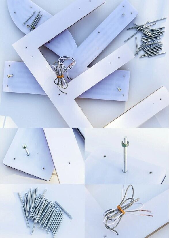 LEDチャンネル文字 両面発光 ledsign_013 正面 アクリル 側面