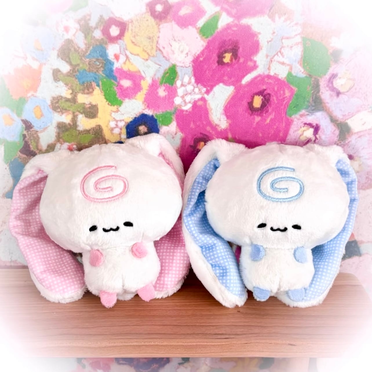 ✿10cm✿魚板兎 骨なし海外ぬいぐるみかわいい無属性cotton doll 綿