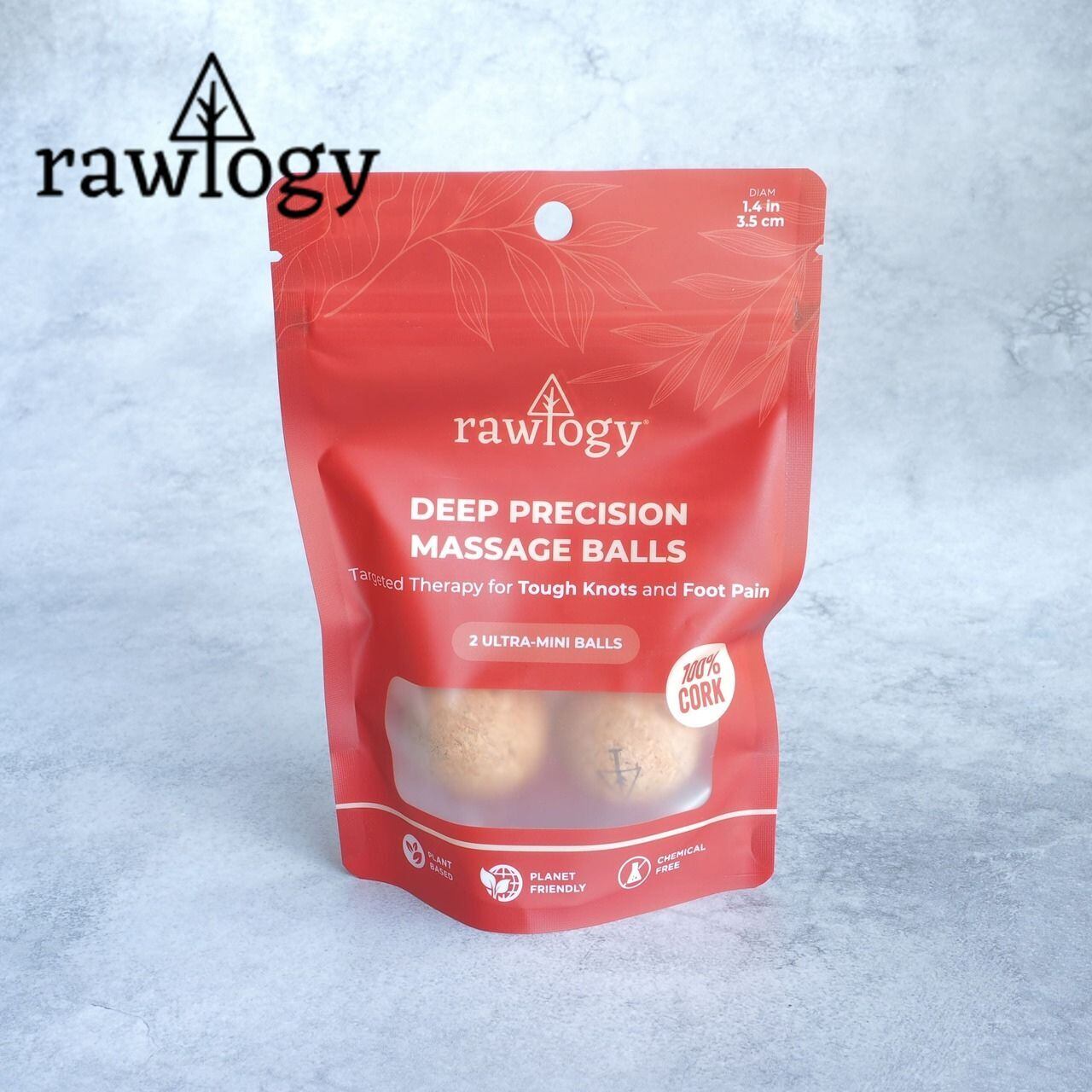 Rawlogy / Ultra Mini Set 1.4 ”Travel Cork Massage Ball | ssaw 紀伊