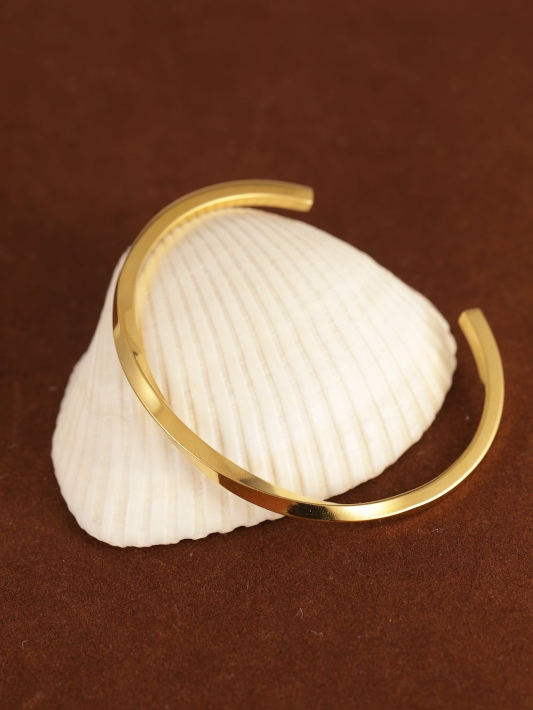 316L simple twist bangle  #b19