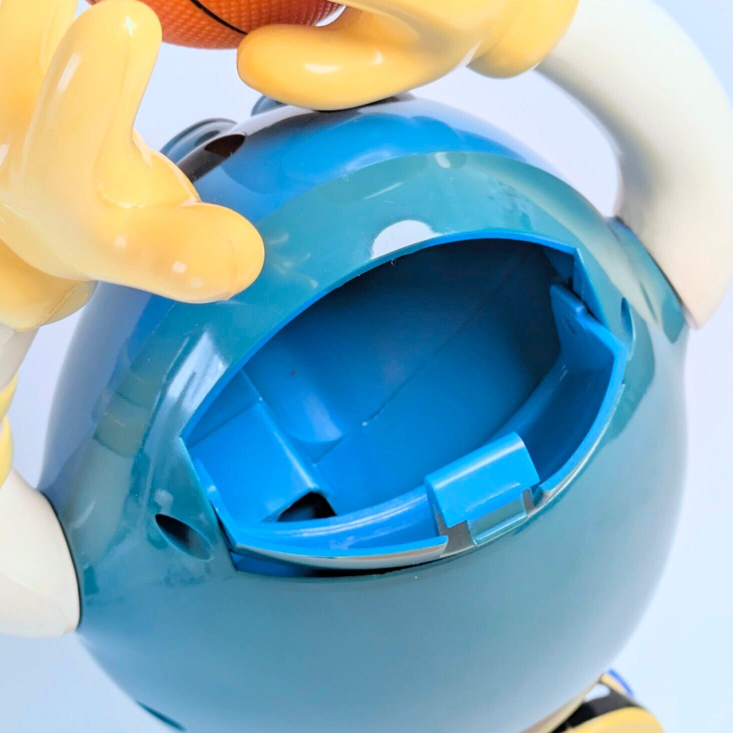 ☆ VINTAGE JUNK ☆【 m&m's  ( エムアンドエムズ ) 】BASKETBALL BLUE / Dispenser / キャンディディスペンサー 〚アメリカン雑貨 アメトイ〛