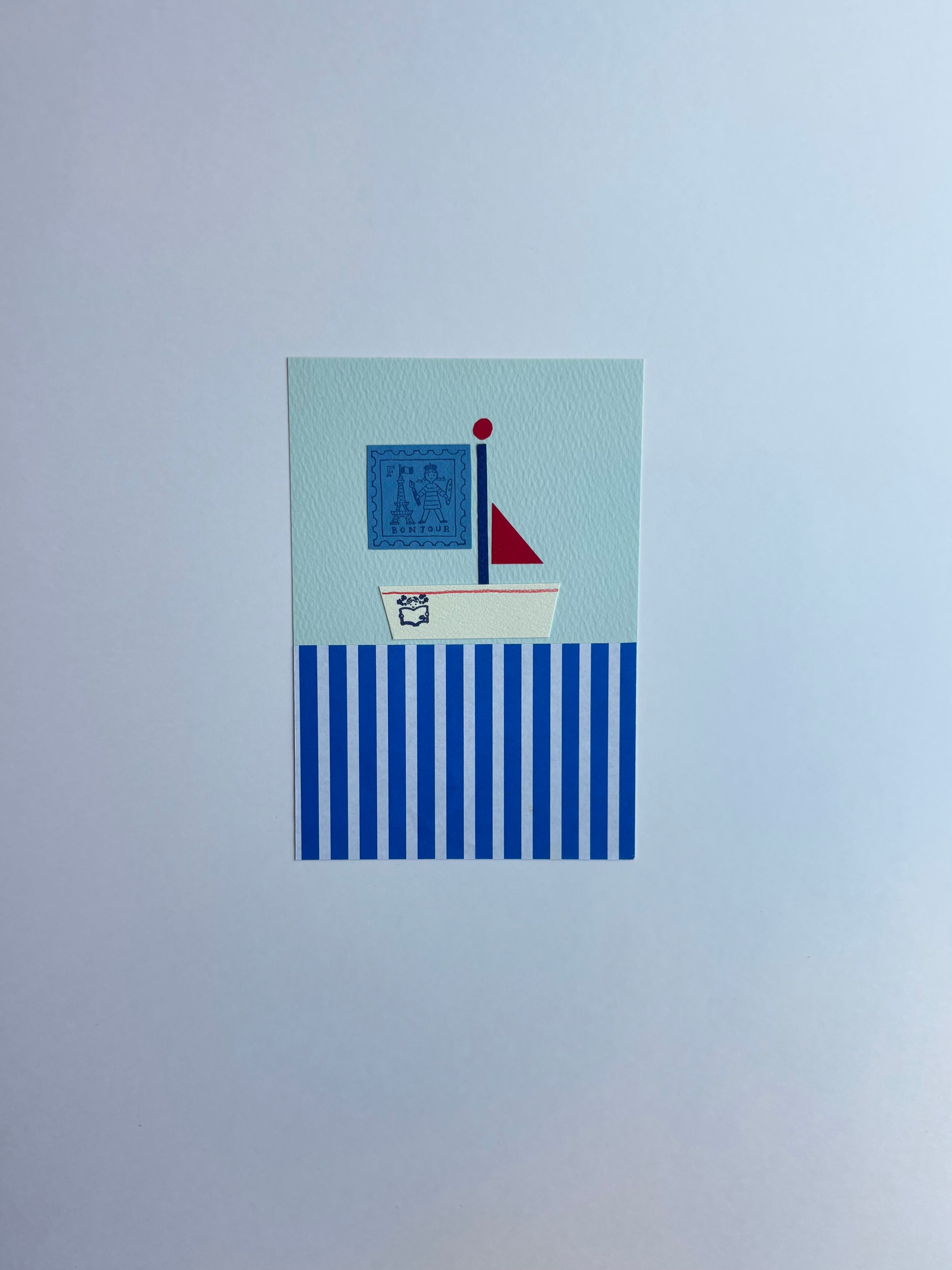 フランスのおしゃれな切手スタンプ France 旅する切手スタンプ | Papier,crayon par Kayo Sugesawa