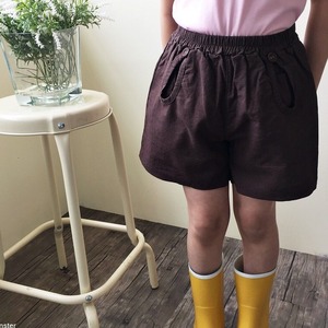 Dress&Monster ボタンポケットショートパンツ ドレスモンスター