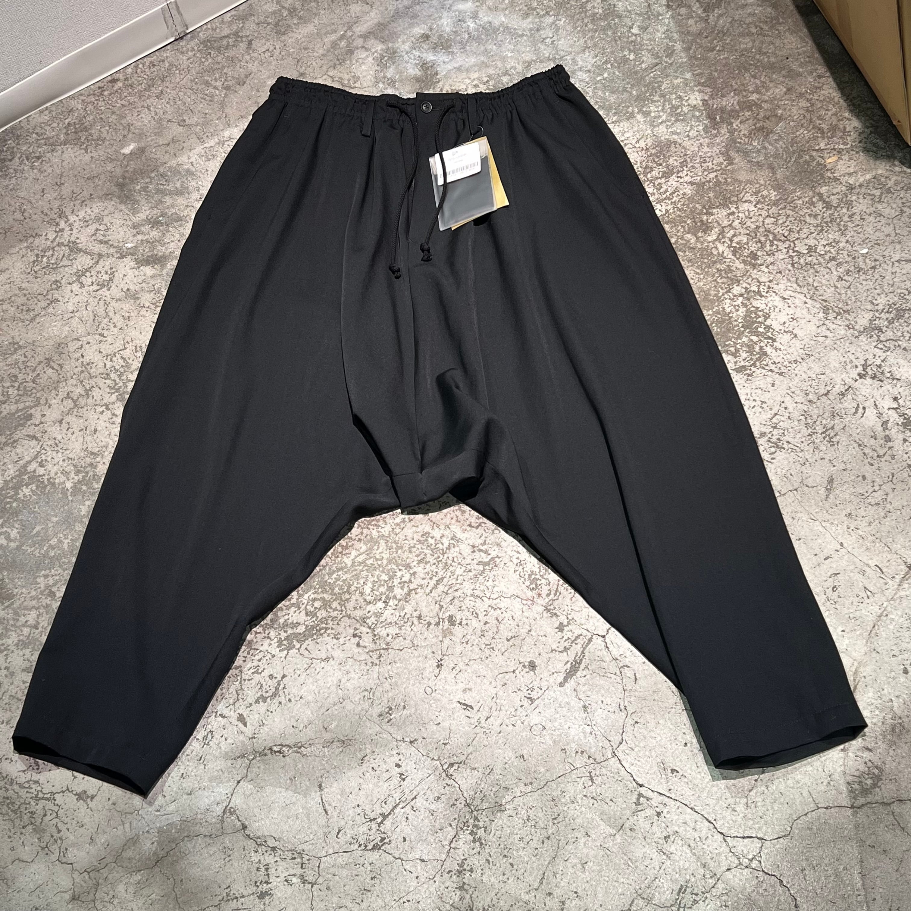 Yohji Yamamoto POUR HOMME ヨウジヤマモトプールオム HG-P19-100 ウールギャバジンサルエルパンツ SIZE3　 【表参道t】 | ブランド古着Brooch powered by BASE